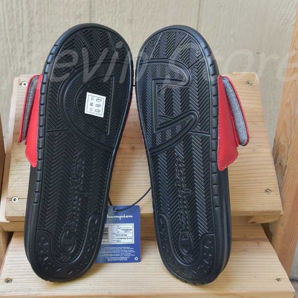 Champion‎ Unisex Slide- RED - Picture 2 of 3